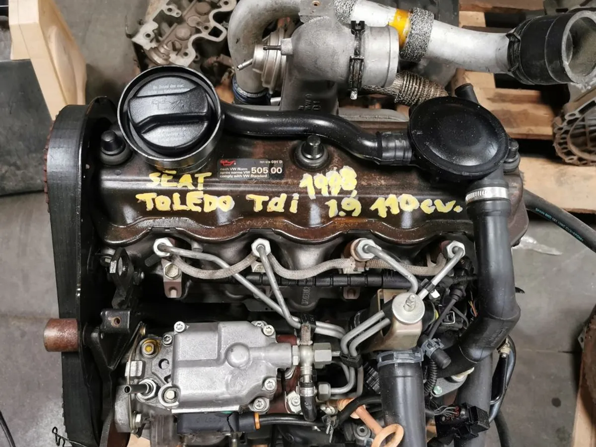 MOTOR COMPLETO MOTOR SEAT TOLEDO 1.9Tdi 110cv.