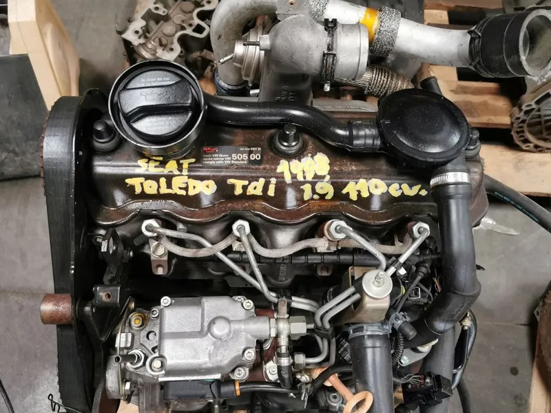 MOTOR COMPLETO MOTOR SEAT TOLEDO 1.9Tdi 110cv.