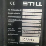 CARRETILLA ELEVADORA STILL FM14 4