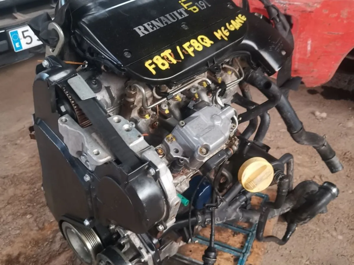 MOTOR RENAULT MEGANE 1.9l.DTi Tipo F8T de 90cv.'01