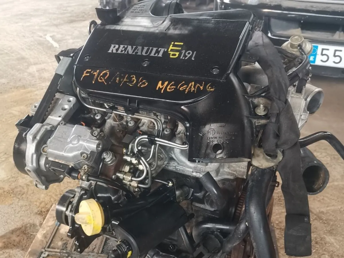 MOTOR RENAULT MEGANE 1.9l.DTi Tipo F8T de 90cv.'01