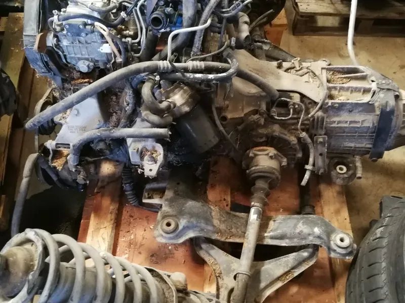 MOTOR AUDI 80 B4 1.9TDI 90cv. CAMBIO y MECANICA