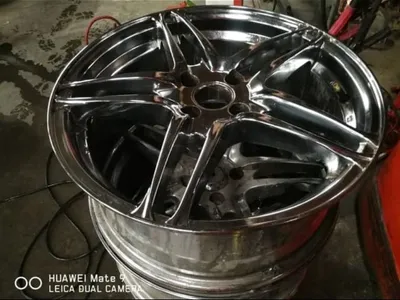 LLANTAS 17X7" CROMADAS AUDI. VW. SEAT. Validas VAG