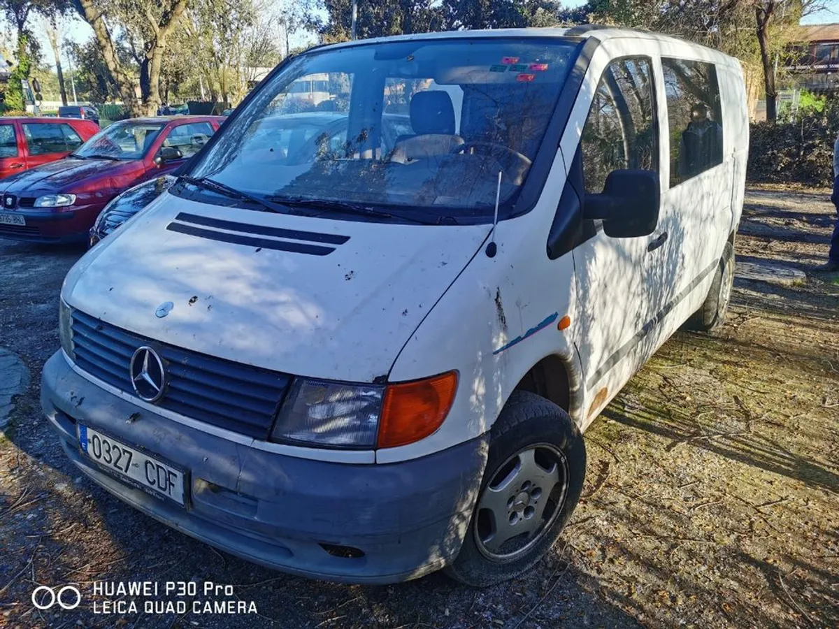 DESPIECE COMPLETO MERCEDES BENZ w638 108d MIXTA 6P