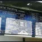 Carretilla retractil LINDE mod. r16s serie Active 2