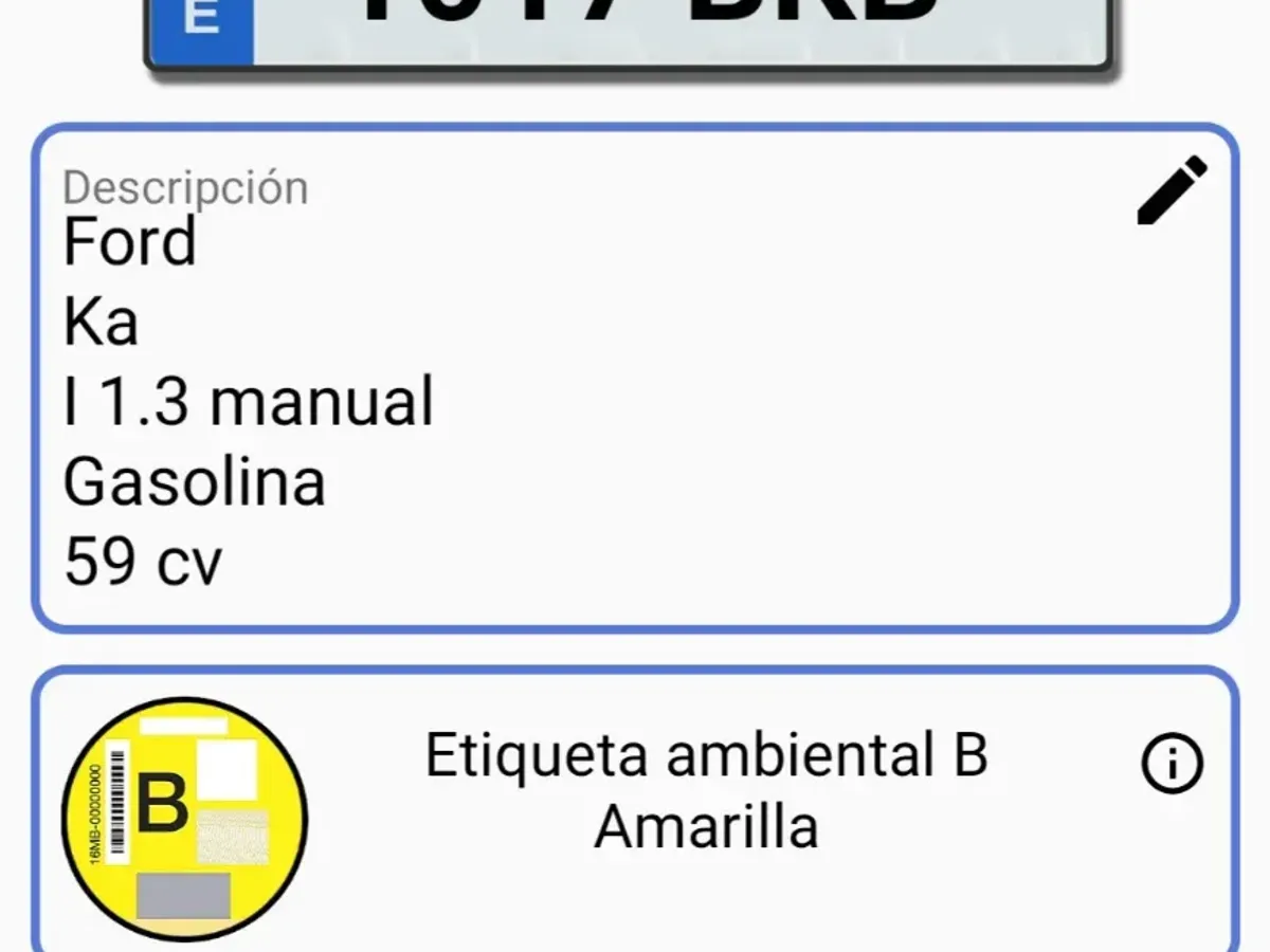 DESPIECE COMPLETO FORD Ka 1.3i Año 2.000