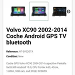 VOLVO XC90 PANTALLA DVD TÁCTIL VIDEO HD 4K.CAMARA 2