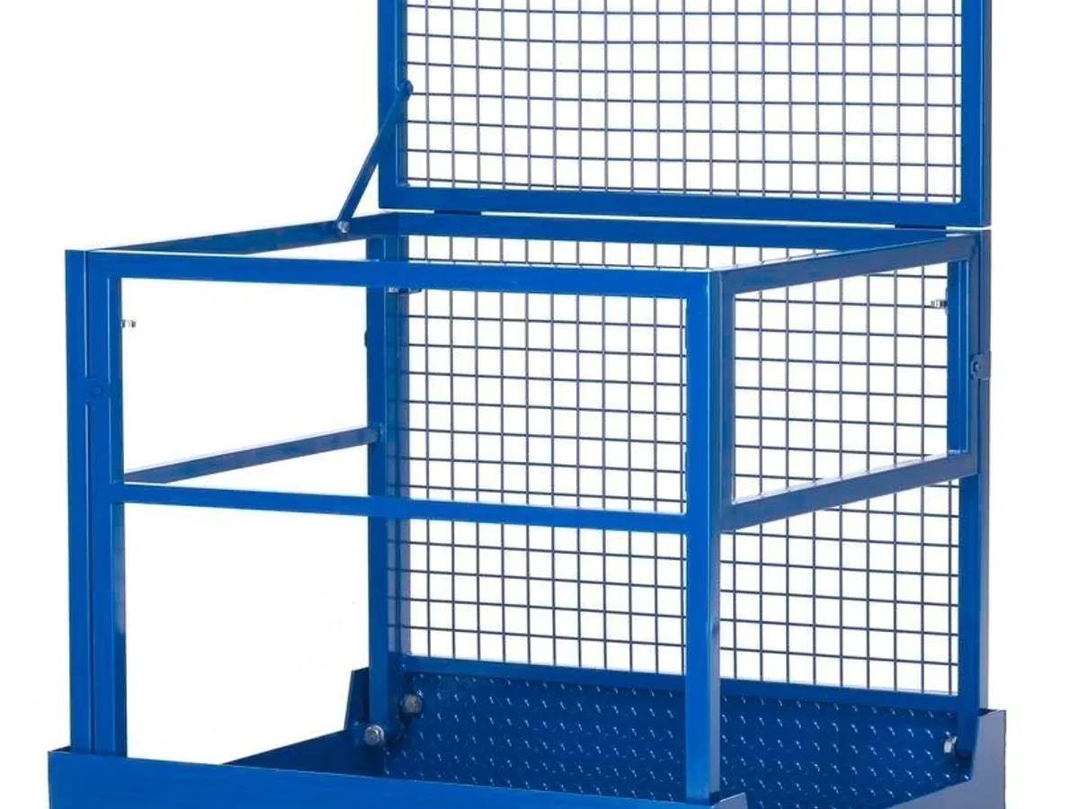 CESTA DE TRABAJO CON RUEDAS PARA  CARRETILLAS ELEV