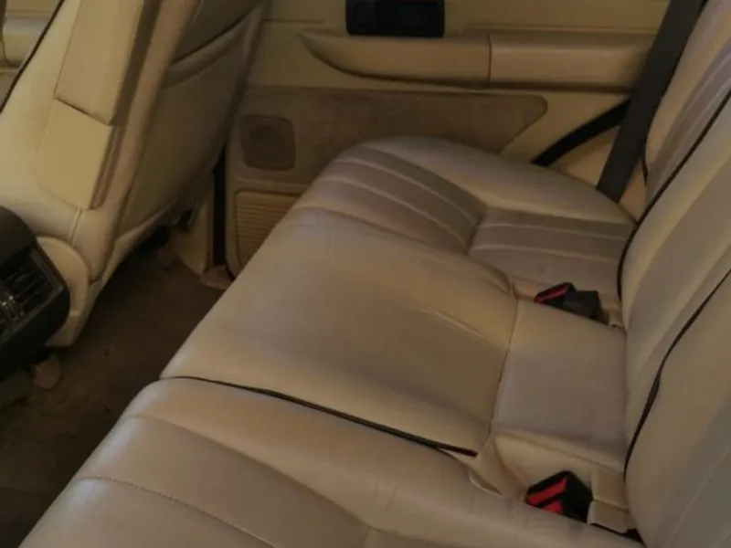 ASIENTOS de PIEL BEIGE, MARRON... RANGE ROVER P38.