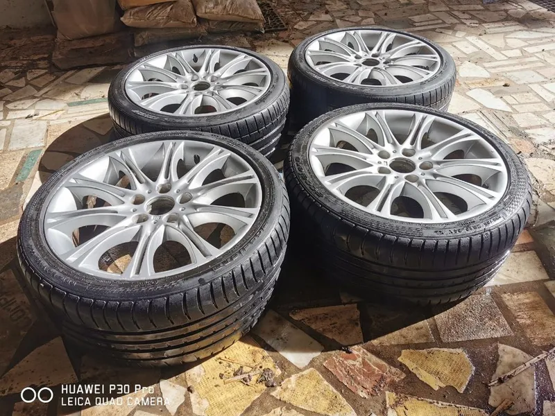 LLANTAS ORIGINALES BMW 18"STYLE 135 "M2" gomas 80%