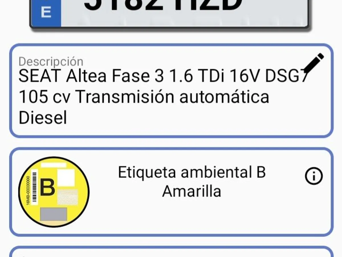 DESPIECE COMPLETO SEAT ALTEA XL 1.6TDI Aut.DSG7.v.