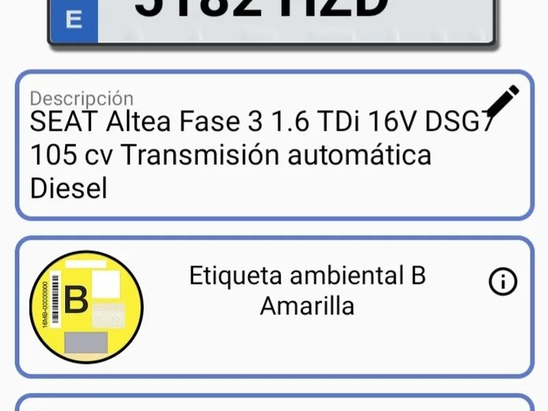 DESPIECE COMPLETO SEAT ALTEA XL 1.6TDI Aut.DSG7.v.