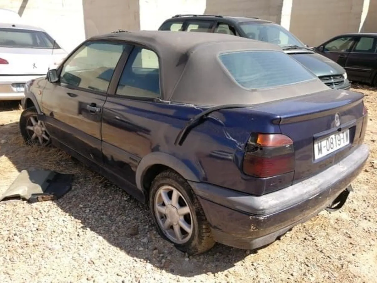 DESPIECE COMPLETO VW GOLF MKIII 1.8 CABRIO