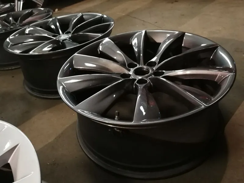 LLANTAS ORIGINALES TESLA 21"TURBINE DOBLE MEDIDA