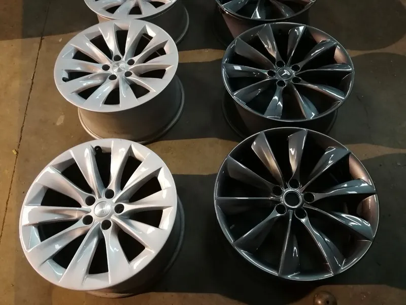 LLANTAS ORIGINALES TESLA 20"TURBINE doble medida