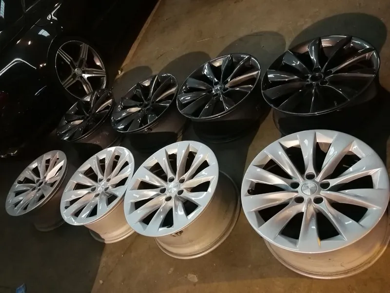 LLANTAS ORIGINALES TESLA 20"TURBINE doble medida