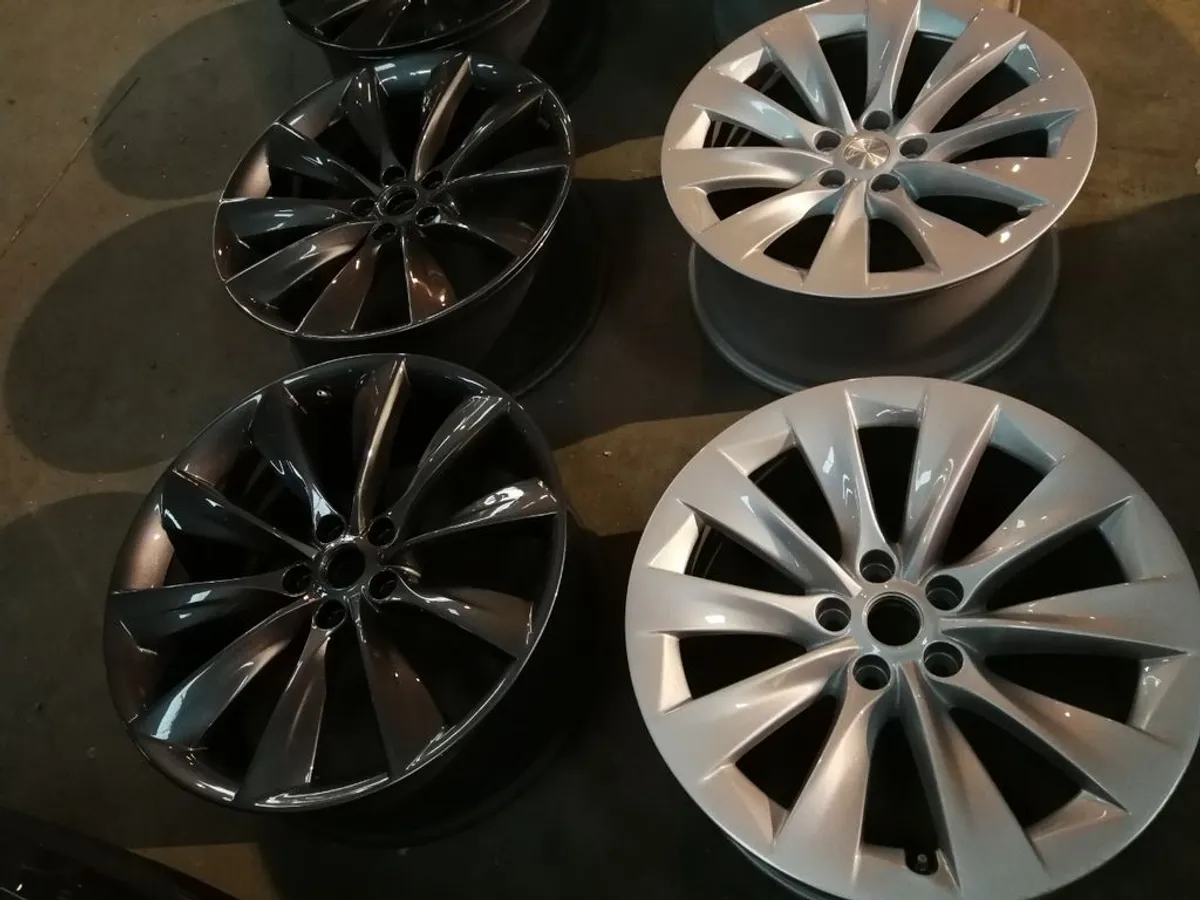LLANTAS ORIGINALES TESLA 20"TURBINE doble medida