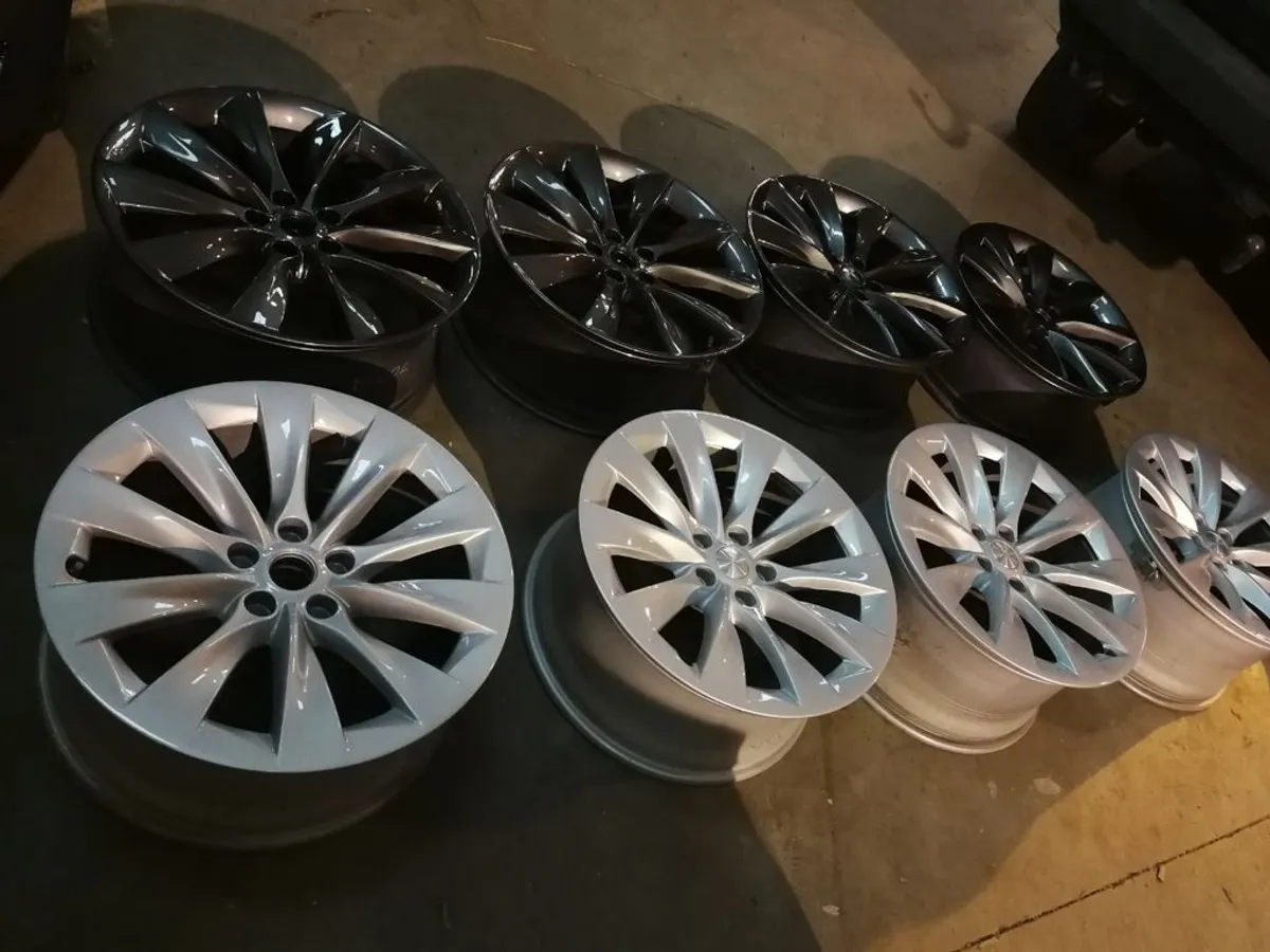 LLANTAS ORIGINALES TESLA 20"TURBINE doble medida