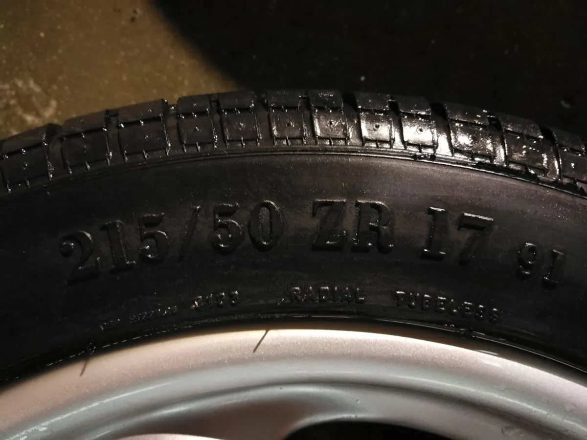 LLANTAS PORSCHE TURBO 17" PIRELLI PILOT SPORT NUEV