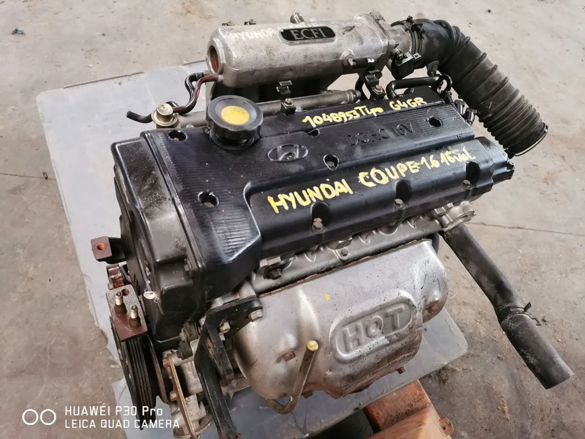 MOTOR HYUNDAI COUPE 1.6 DOHC 16Val. ECFI 110cv.