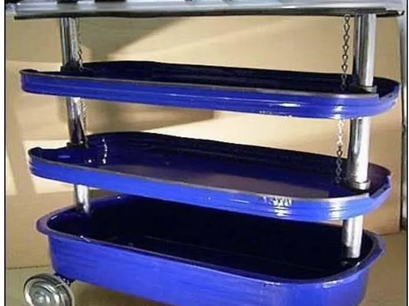 Carro taller plegable ruedas metálicas MANNESMAN