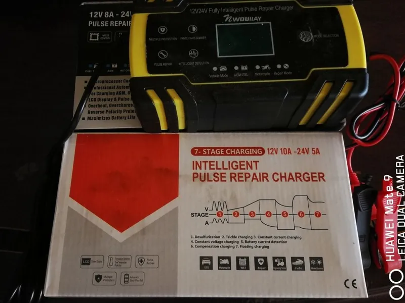 CARGADOR BATERIA INTELIGENTE 12/24v10AMP