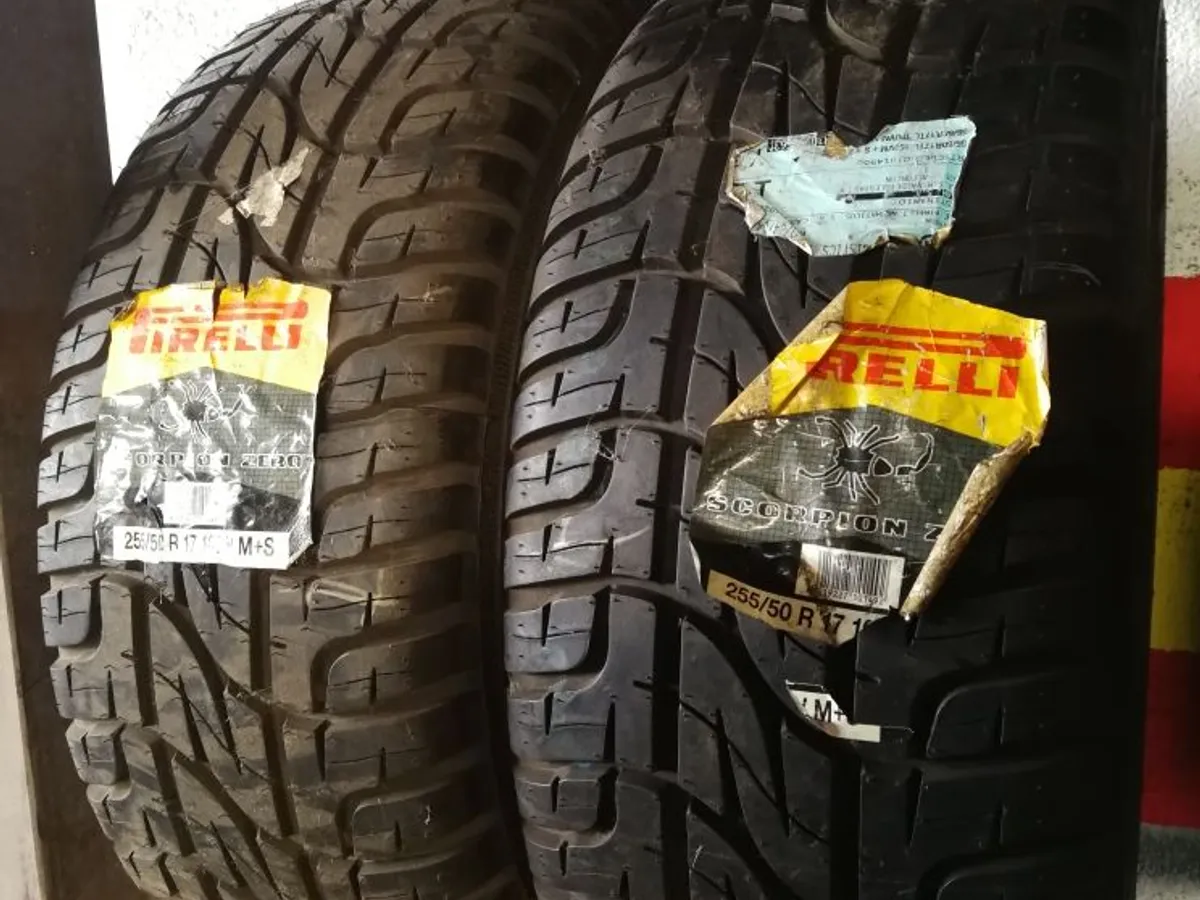 PIRELLI SCORPION ZERO 255/50R17" NUEVOS