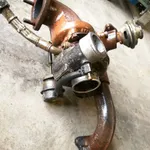 COLECTOR ESCAPE CON TURBO GARRET LAND ROVER 200Tdi 4