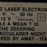 CARGADOR BATERIAS 12v. LASER 10 ELECTRONIC 3