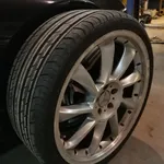 LLANTAS SLR 20" MERCEDES SLR DOBLE MEDIDA y GOMAS 3