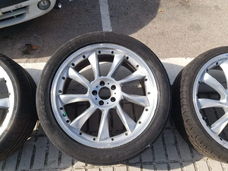 LLANTAS SLR 20" MERCEDES SLR DOBLE MEDIDA y GOMAS