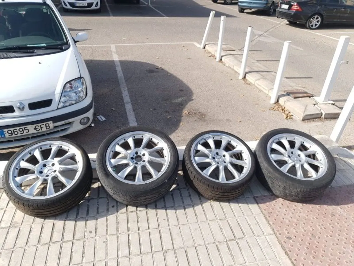 LLANTAS SLR 20" MERCEDES SLR DOBLE MEDIDA y GOMAS