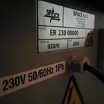 EQUILIBRADORA SPACE s.r.l. ER 230 MONOFASICA 5