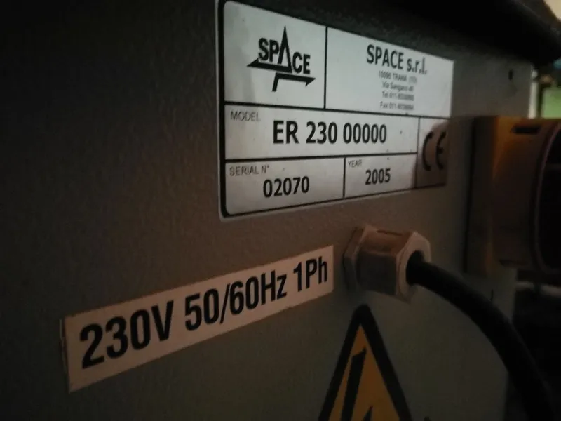 EQUILIBRADORA SPACE s.r.l. ER 230 MONOFASICA