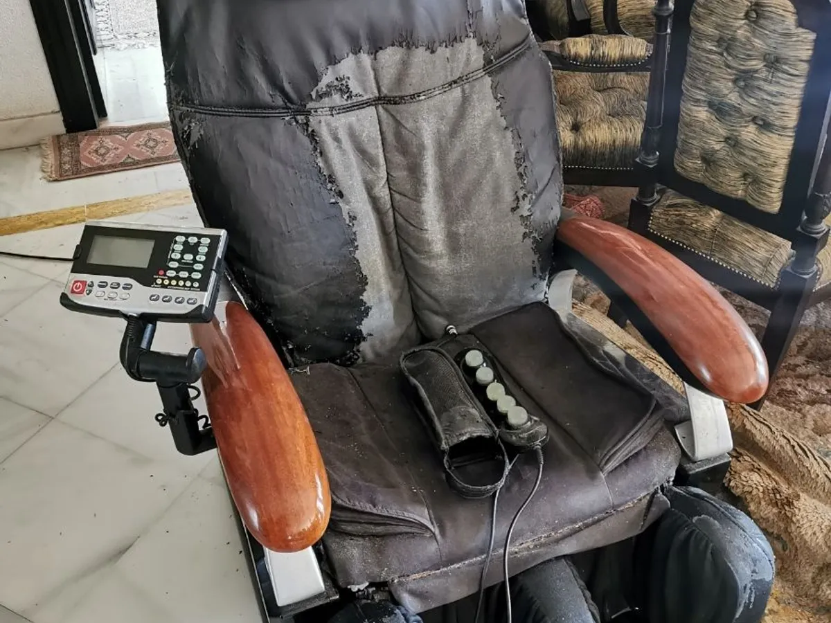 SILLON DE MASAJE SELOUX ROYALE CON PIEDRAS JADE