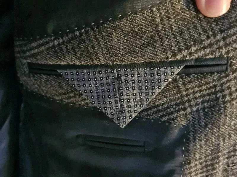 Hugo Boss grey blazer